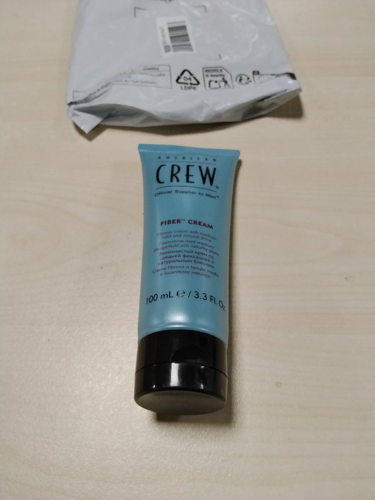 297361 - AMERICAN CREW - Krem Fibre - Krem Fibros me Shkëlqim Natyral - Mbajtje të Mesme - 100 ml