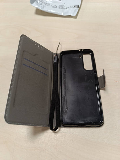 309269 - TOMYOU Mbështjellës për Samsung Galaxy S21, Flutur e Artë