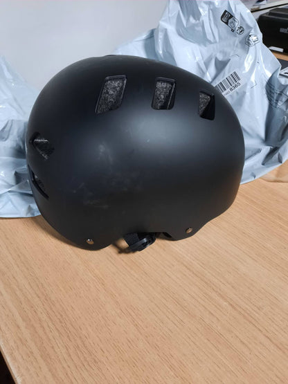 292692 - NEWRBAN Helmetë për Biçikletë dhe Skuter për të Rritur, e Zezë, Madhësia L