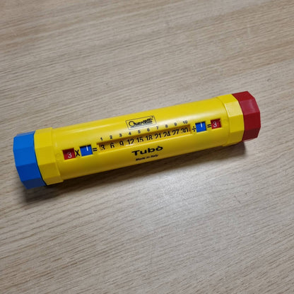 294157 - QUERCETTI Lojëra Mësimore Tubò Pitagorico për Moshat 5 Vjeç e Sipër, Tabelë Shumëzimi Matematike, Lojëra Udhëtimi, Lodra Montessori për Fëmijë