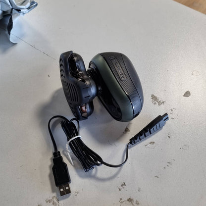 320933 - REMINGTON Briskë Bald Head për Burra, Funksion Turbo Boost, Shpejtësi dhe Saktësi e Shkëlqyer, XR1600, 5 Koka Rroje, Rezistent ndaj Ujit