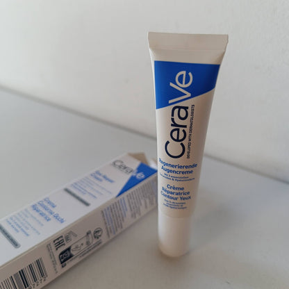 290160 - CERA VE Krem për Riparimin e Konturit të Syve | Formulë Hidratuese | Kundër ënjtjes | Acid Hialuronik dhe Ceramide | 24-orësh | Për Sy të Thatë