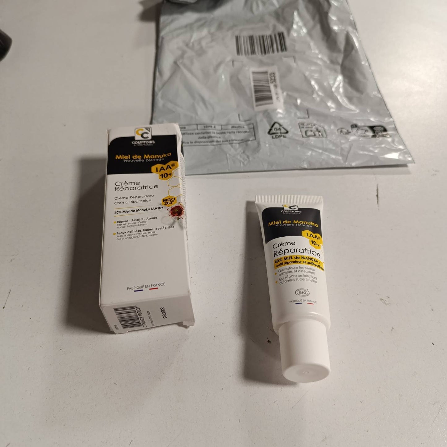 321785 - COMPTOIRS ET COMPAGNIES - Krem Riparues Bio me 40% Mjaltë Manuka IAA10+ - MGO 263 - 40ml
