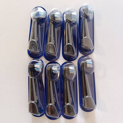 315643 - ORAL-B Koka Furçash Zëvendësuese iO Ultimate Clean, të Zeza, Pako me 8 Koka Furçash Dhëmbësh, origjinale për Furça Dhëmbësh Elektrike, për pastrim të thellë të avancuar