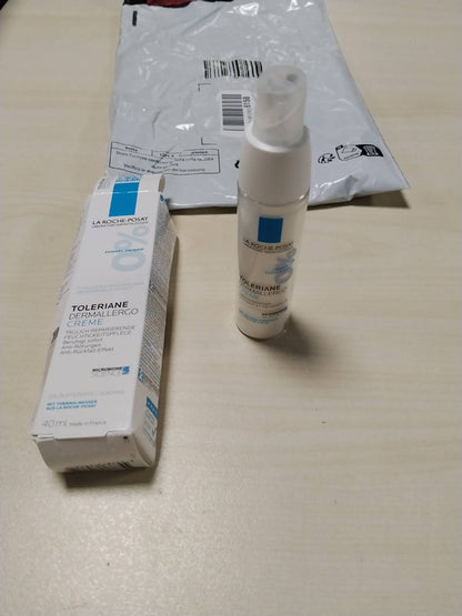 307584 - LA ROCHE-POSAY Krem për fytyrën, 40 ml, për lëkurë të prirur ndaj alergjive, zvogëlon skuqjen, me Sphingobioma dhe Neurosensine, pa aromë dhe pa alkool