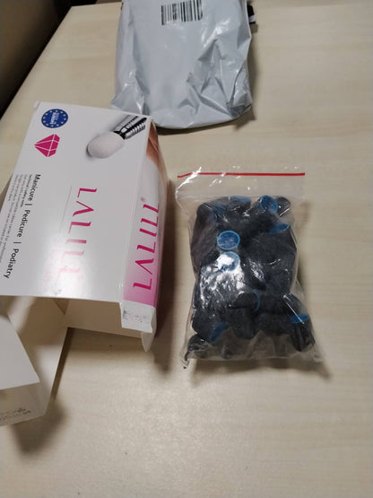 303393 - LALILL LUX Kapakë gërryes 13 mm - Grim 80 - 50 njësi - Korund grafiti për shpimin e thonjve