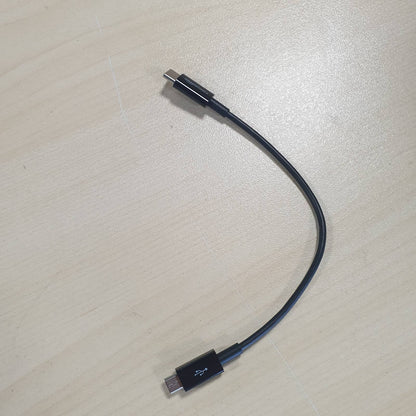 274591 - AMAZON BASICS Kabllo USB-C në Micro B 2.0, 15.2 cm, për kompjuter, e zezë