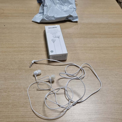 310497 - SONY Kufje të mbyllura në vesh MDR-EX15LPW, pa mikrofon, të bardha me ngjyrë manaferre