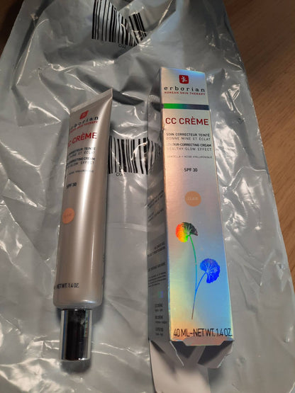 316451 - ERBORIAN - Krem CC me Centella Asiatica - 40 ml - Mbrojtje nga Dielli SPF 30 - Kozmetikë Koreane