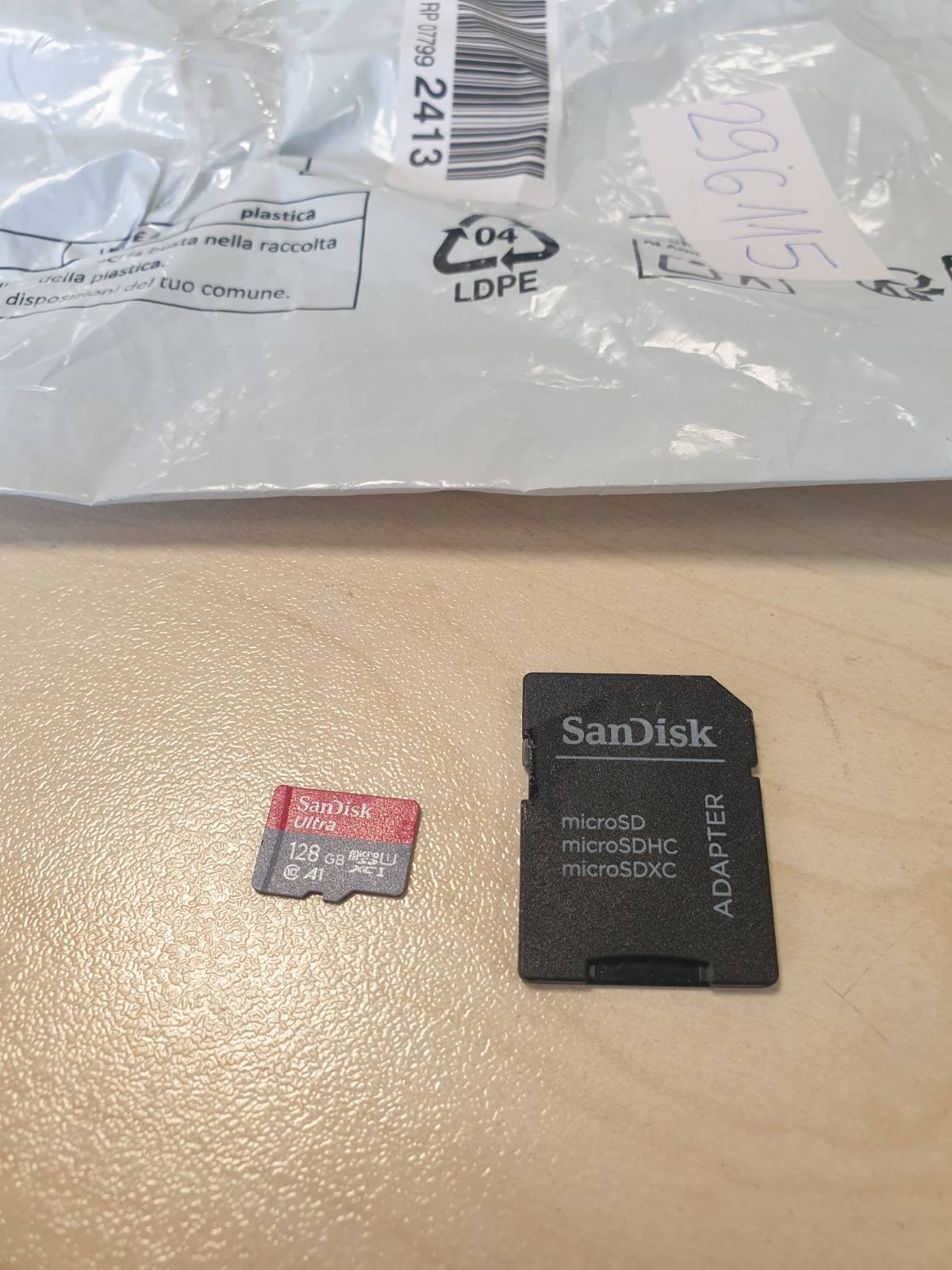 296115 - SANDISK Kartë memorieje Ultra microSDXC UHS-I 128 GB + adaptor, A1, Klasa 10, U1, video Full HD, shpejtësi leximi deri në 120 MB/s