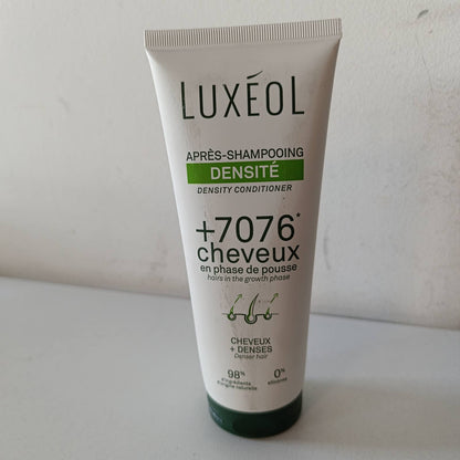 317899 - LUXEOL - Balsam Dendësie - +7076 Qime në Fazën e Rritjes - Rrit Dendësinë e Flokëve - 98% Përbërës me Rrjedhje Natyrale - Pa Silikon - 200 ml