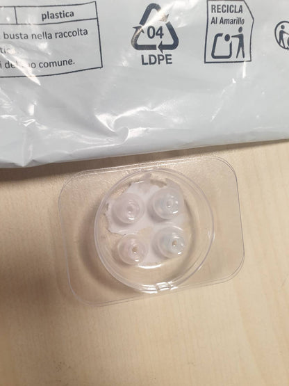 268770 - SpinFit CP1025 për kufje True Wireless, M/S, maja veshësh zëvendësuese prej silikoni (2 palë), për diametër të grykës prej 4–5.5 mm