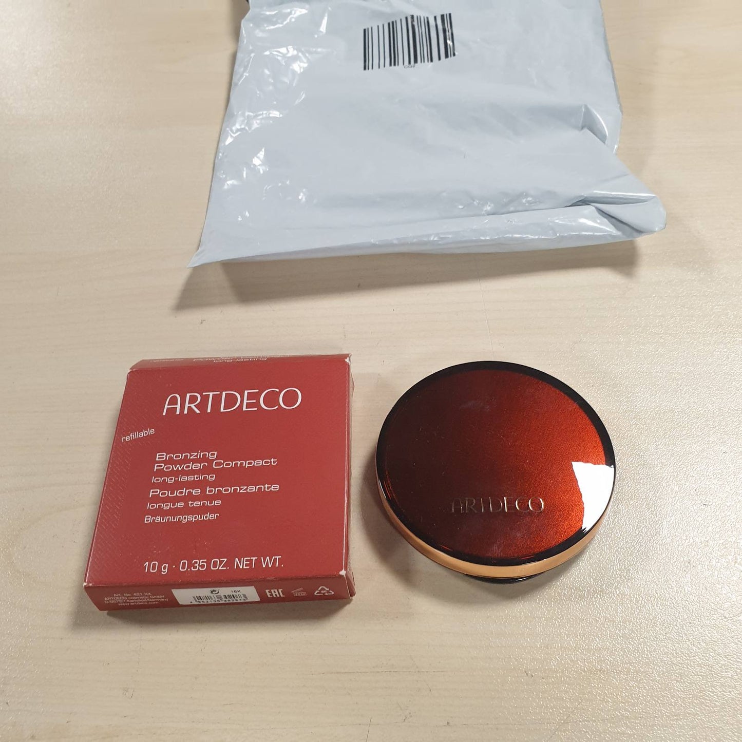 317853 - ARTDECO Pudër Bronzuese Kompakte, qëndrushmëri e gjatë, 1 x 10 g