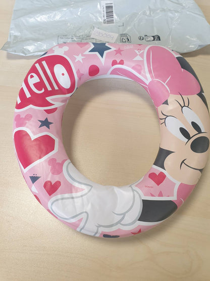 290004 - LULABI Reduktues i butë i kapakut të tualetit Disney Minnie Icon, për vajza, madhësia 28x26xL6cm