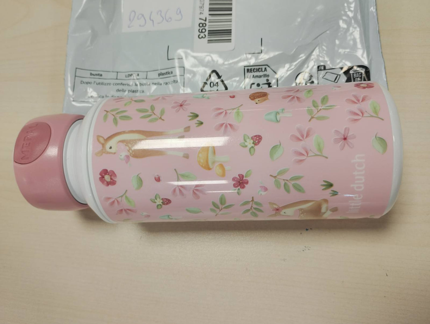 294369 - MEPAL Shishe Uji për Kampus 400 ml, e papërshkueshme nga rrjedhja, pa BPA, Kopshti i Zanave