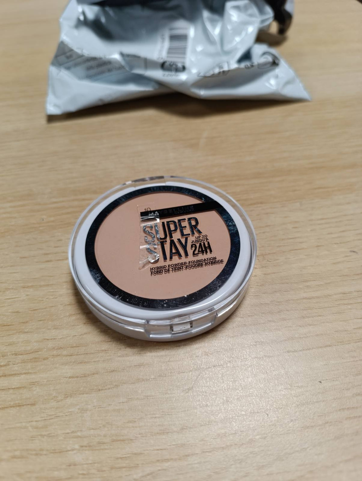 298574 - MAYBELLINE NEW YORK Fondatinë me Pudër Hybrid, 30 ml, Ngjyra: 10, 53g