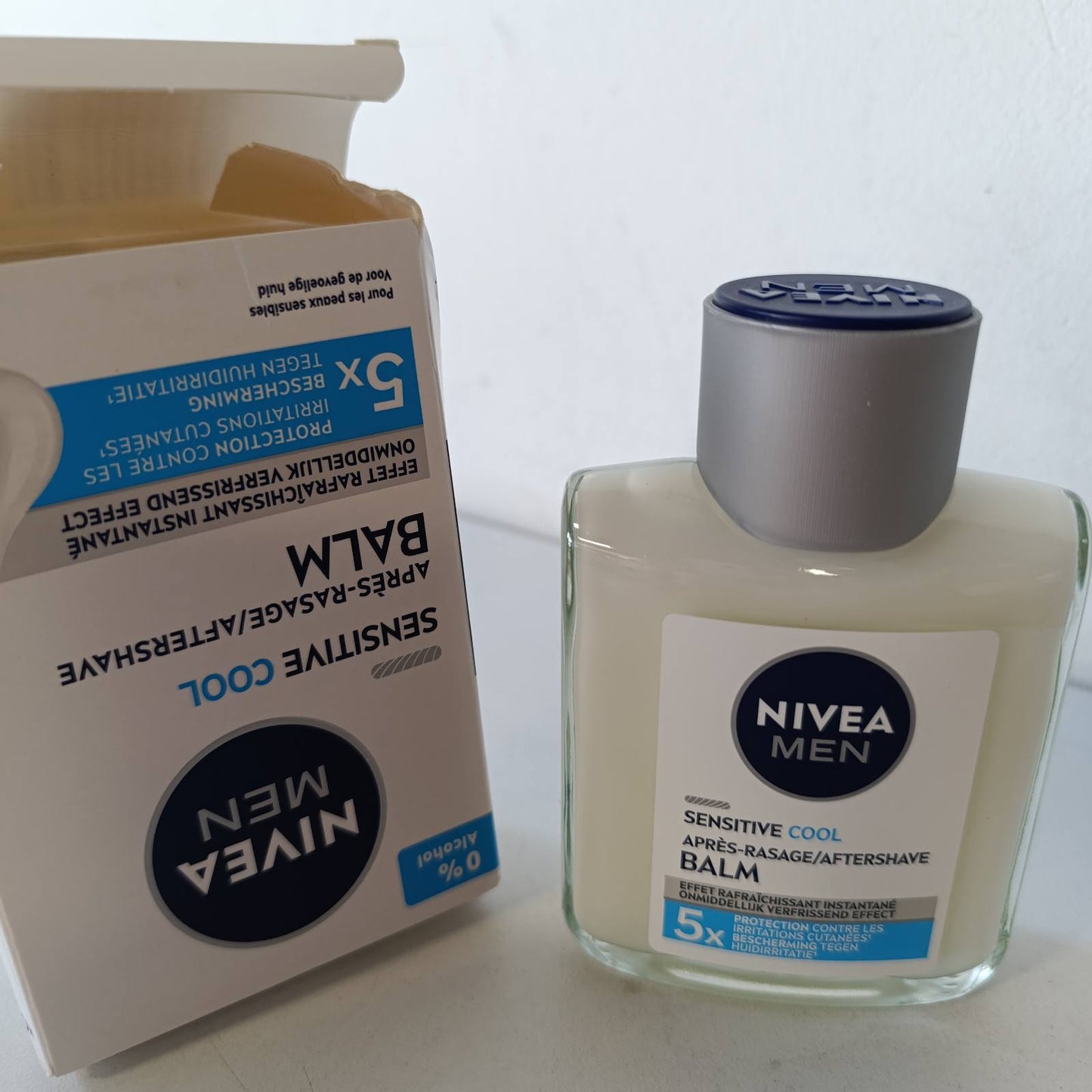 318887 - NIVEA MEN - Balsam pas rroje Sensitive Cool, pa alkool, 100ml, me ekstrakt algash deti dhe kamomil