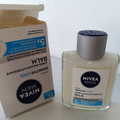 318887 - NIVEA MEN - Balsam pas rroje Sensitive Cool, pa alkool, 100ml, me ekstrakt algash deti dhe kamomil