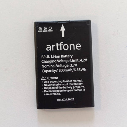 296210 - ARTFONE Bateri zëvendësuese 1800mAh për telefonin celular A400 / C1 për të moshuarit