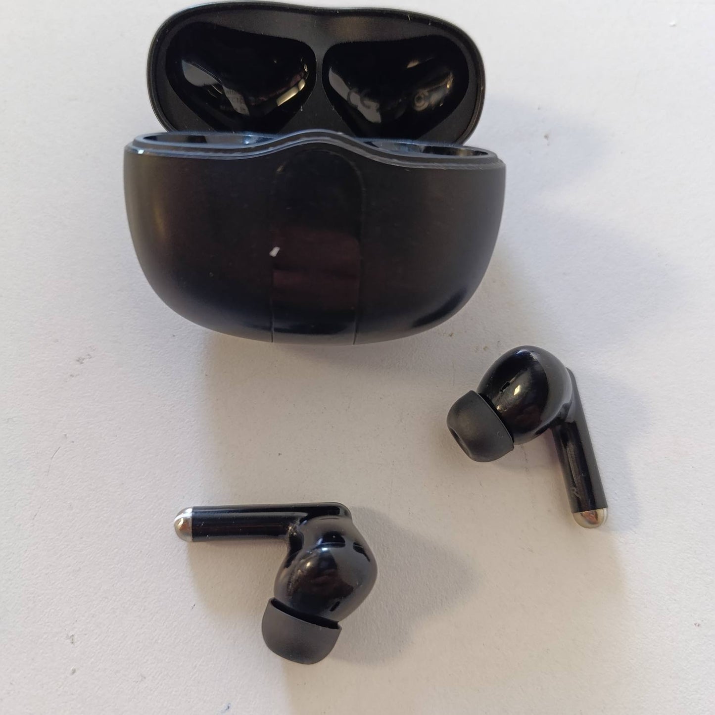 273614 - Tukio Kufje Bluetooth 5.3 pa tel për në vesh, 4 mikrofonë ENC, 40 orë kohë luajtjeje, IP7 të papërshkueshme nga uji, bas i thellë stereo HiFi, të zeza