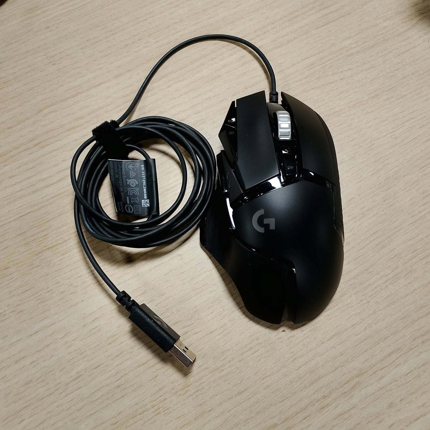 319864 - LOGITECH G502 HERO Maus lojërash, sensor optik HERO 25K DPI, ndriçim RGB, rregullim peshe, 11 butona të programueshëm, për PC/Mac, ngjyrë e zezë