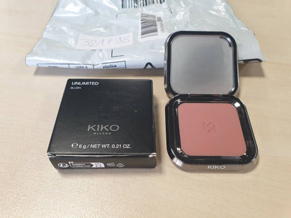 321798 - KIKO MILANO Unlimited Blush 06, Skuqës pudre që zgjat, i ndërtueshëm, ngjyra: 06 Tullë