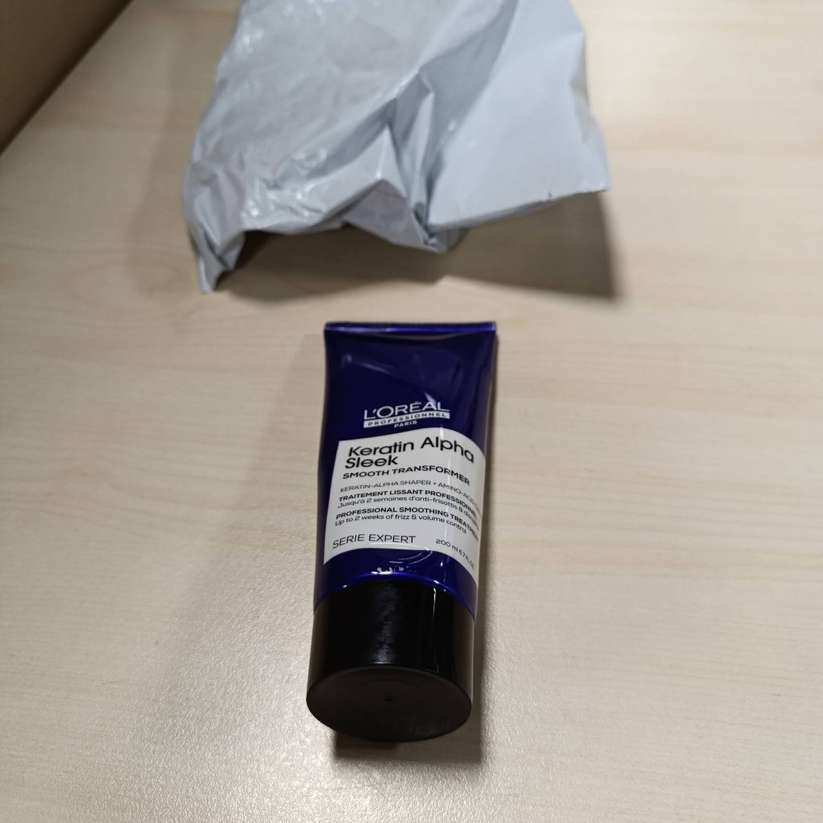 316675 - L'OREAL PROFESSIONNEL Trajtim Transformues për Flokët Alpha Sleek Keratin Smoothing, Kapacitet: 200 ml