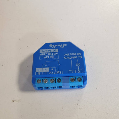 322535 - SHELLY PLUS 1 Ndërprerës inteligjent me rele Wi-Fi dhe Bluetooth - 16A, Automatizim shtëpie, i pajtueshëm me Alexa dhe Google Home