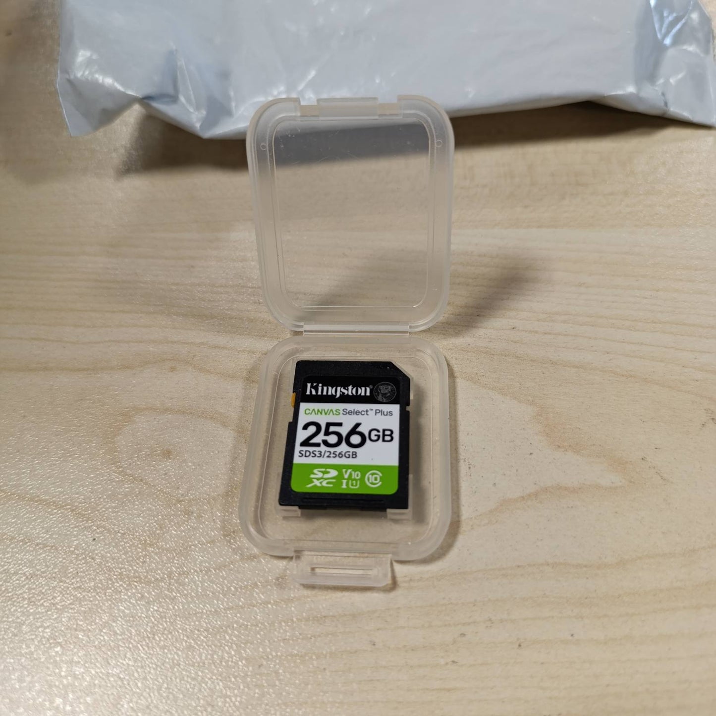 273579 - KINGSTON Kartë memorieje Canvas Select Plus SD 256GB SDXC Gen3 150MB/s C10 UHS-I U1 V10 - SDS3/256GB