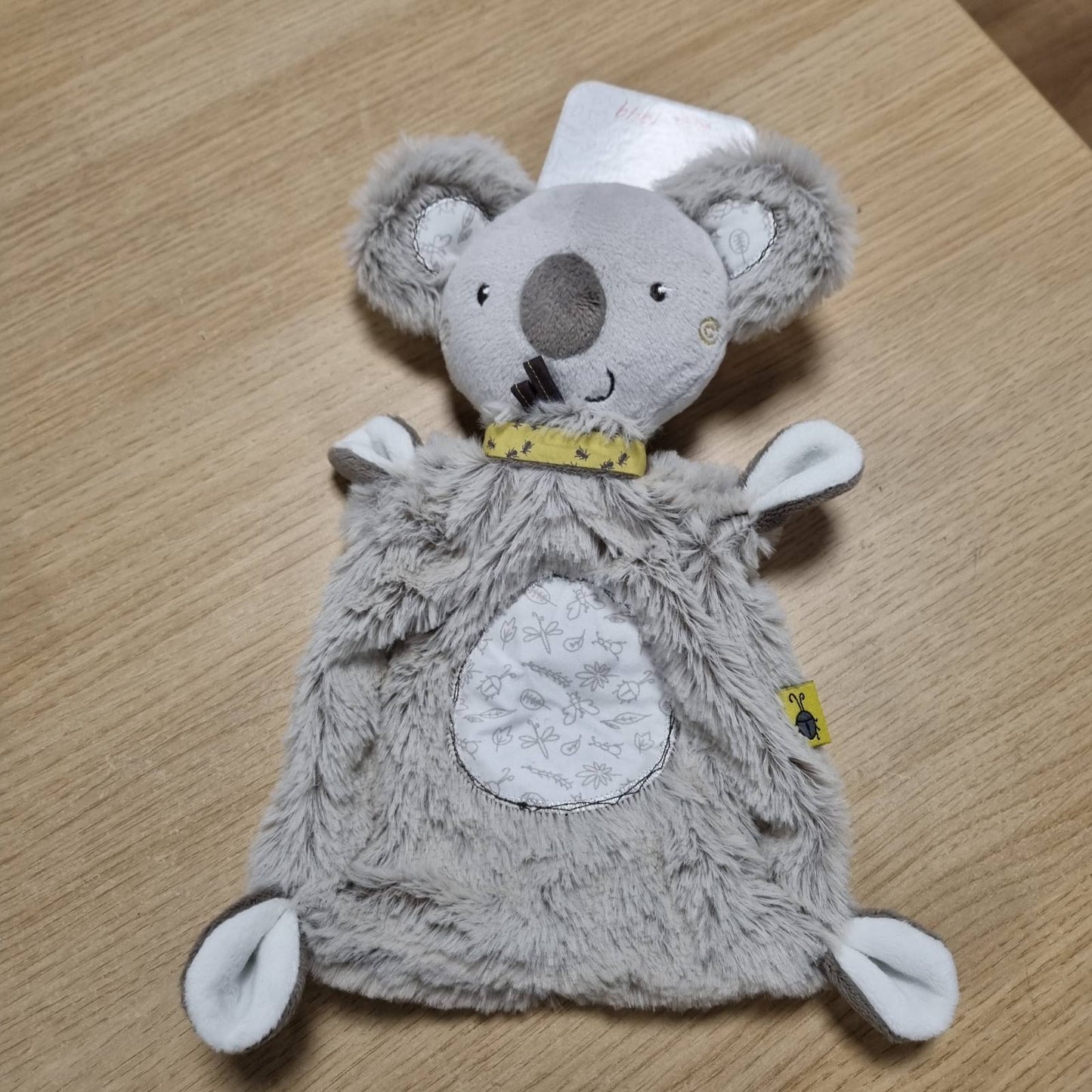 318264 - Fehn Ngjitës për Foshnje me Kokë Koala, Lodër e Butë për të Porsalindurit, Leckë Pelushi për Foshnjat dhe Fëmijët e Vegjël nga 0+ Muaj