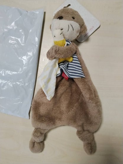 317646 - FEHN Ngushëllues Theo the Otter, ndihmës gjumi dhe jorgan lodre e butë për foshnje dhe fëmijë të vegjël nga 0+ muajsh