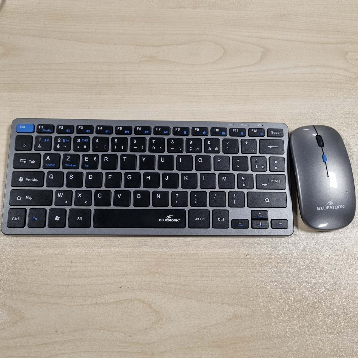 309977 - BLUESTORK Mini Pack V2 - Tastierë dhe Maus pa tel i rikarikueshëm