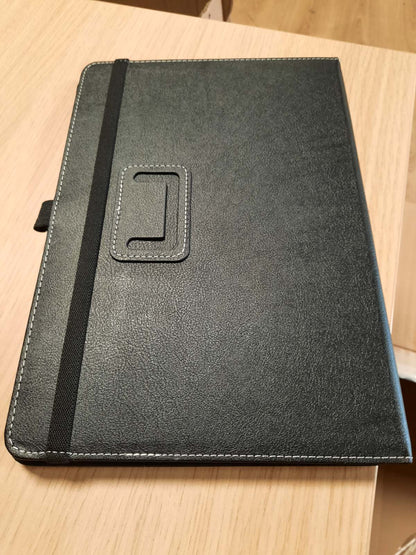 274505 - TIMOVO Mbështjellëse universale për tableta Android 10.1 inç, e lehtë e palosshme me mbështetëse, për tabletat me ekran me prekje 9.6-11 inç, e zezë