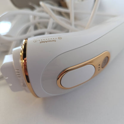 300207 - BRAUN Depilator Lumiere Pulsee Silk·expert Pro 5 PL5152, i bardhë dhe i kuq
