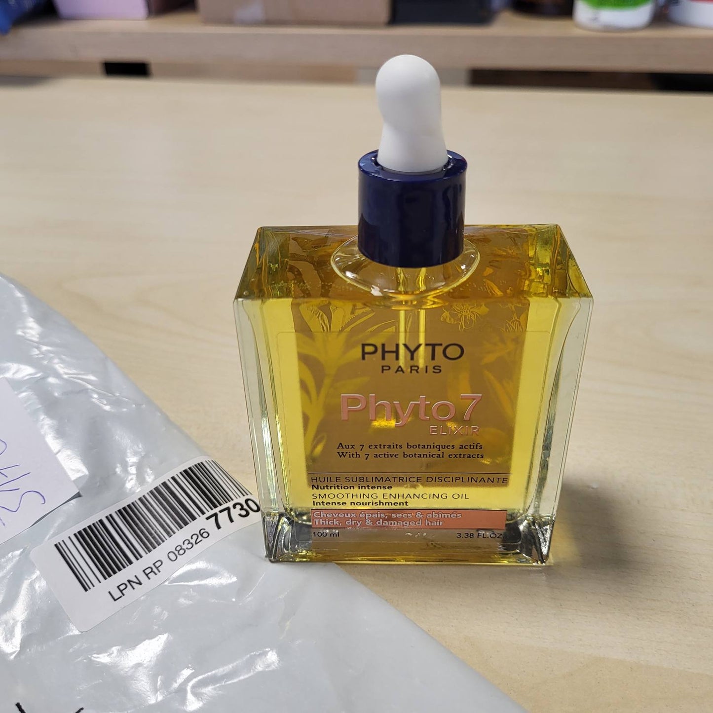 317023 - PHYTO VAJ Disiplinues Sublimues Phyto 7 Elixir, 110% Më Shumë Ushqyerje, 70% Më Shumë Shkëlqim, për Flokë të Trashë, të Tharë dhe të Dëmtuar