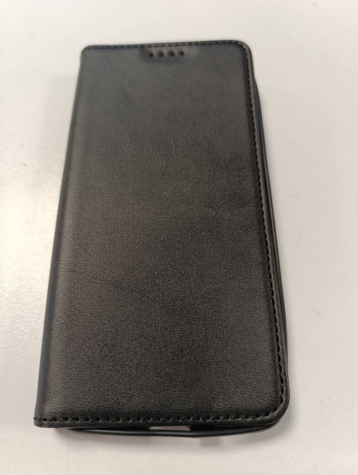 310532 - Mbrojtëse telefoni për Samsung Galaxy S21 5G, mbrojtës ekrani prej qelqi të temperuar, mbulesë prej lëkure portofoli, 6.2 inç, e zezë