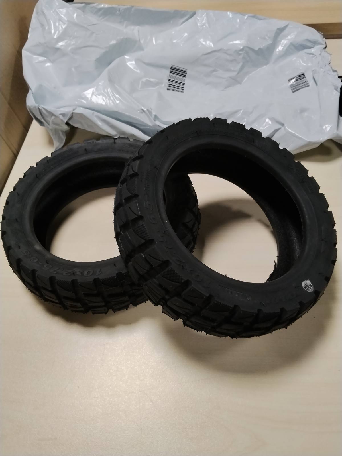 322313 - VOLOHAS 10x2,7-6,5/10x2,75-6,5 Off-Road Tubeless Pneumo për skuter elektrik Smartgyro Speedway/Rockway/Crossover Speedway 5/Dualtron 3/KuKirin G3/Urban Glide eCross Pro/Pro Boost