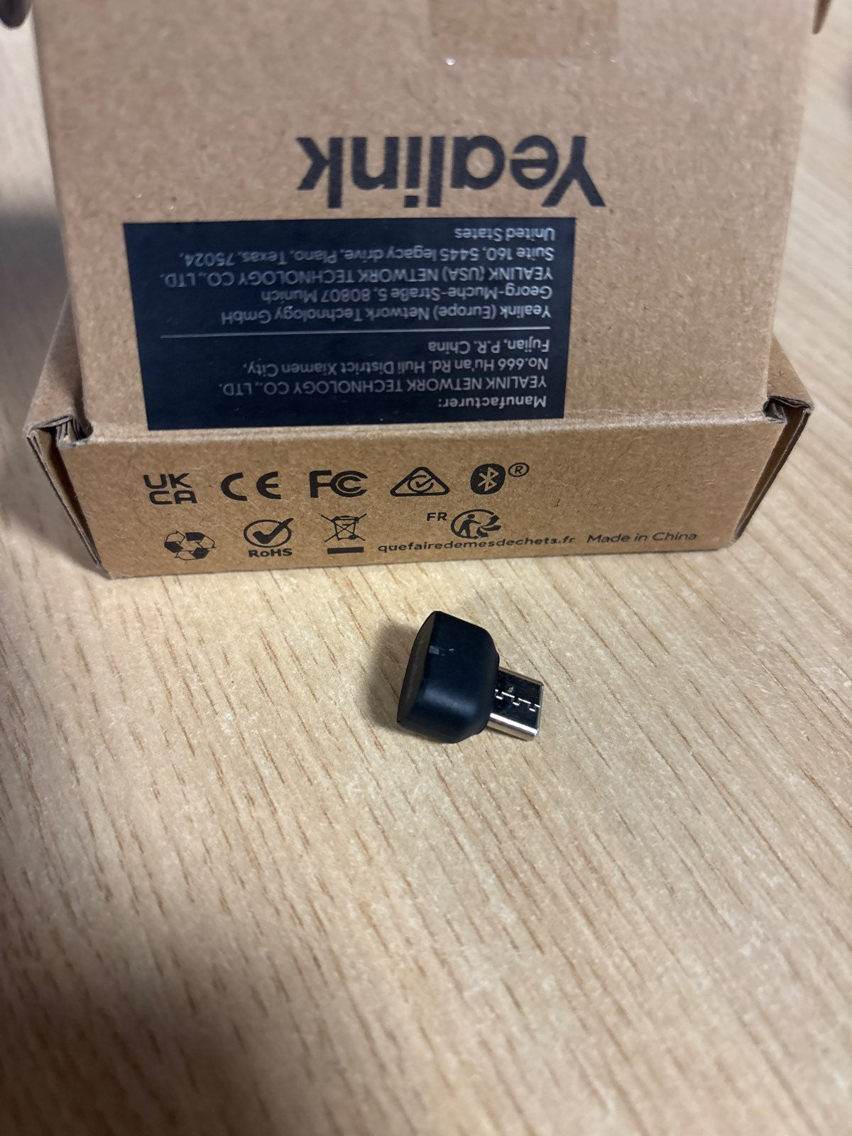 310118 - YEALINK Adaptor Bluetooth BT51-C USB-C