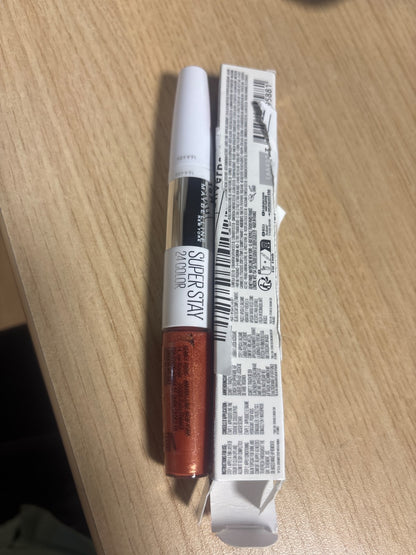 290278 - MAYBELLINE NEW YORK Buzëkuq Super Stay 24H, Nr. 444 Cosmic Coral, i lëngshëm, 5g