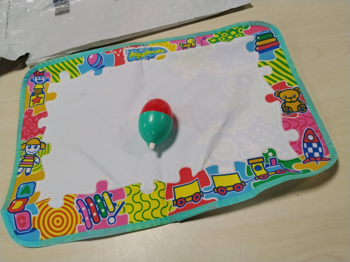 299677 - TOMY AquaDoodle My First Marks, Tapet vizatimi në ujë për foshnje, Set zyrtar, pa rrëmujë
