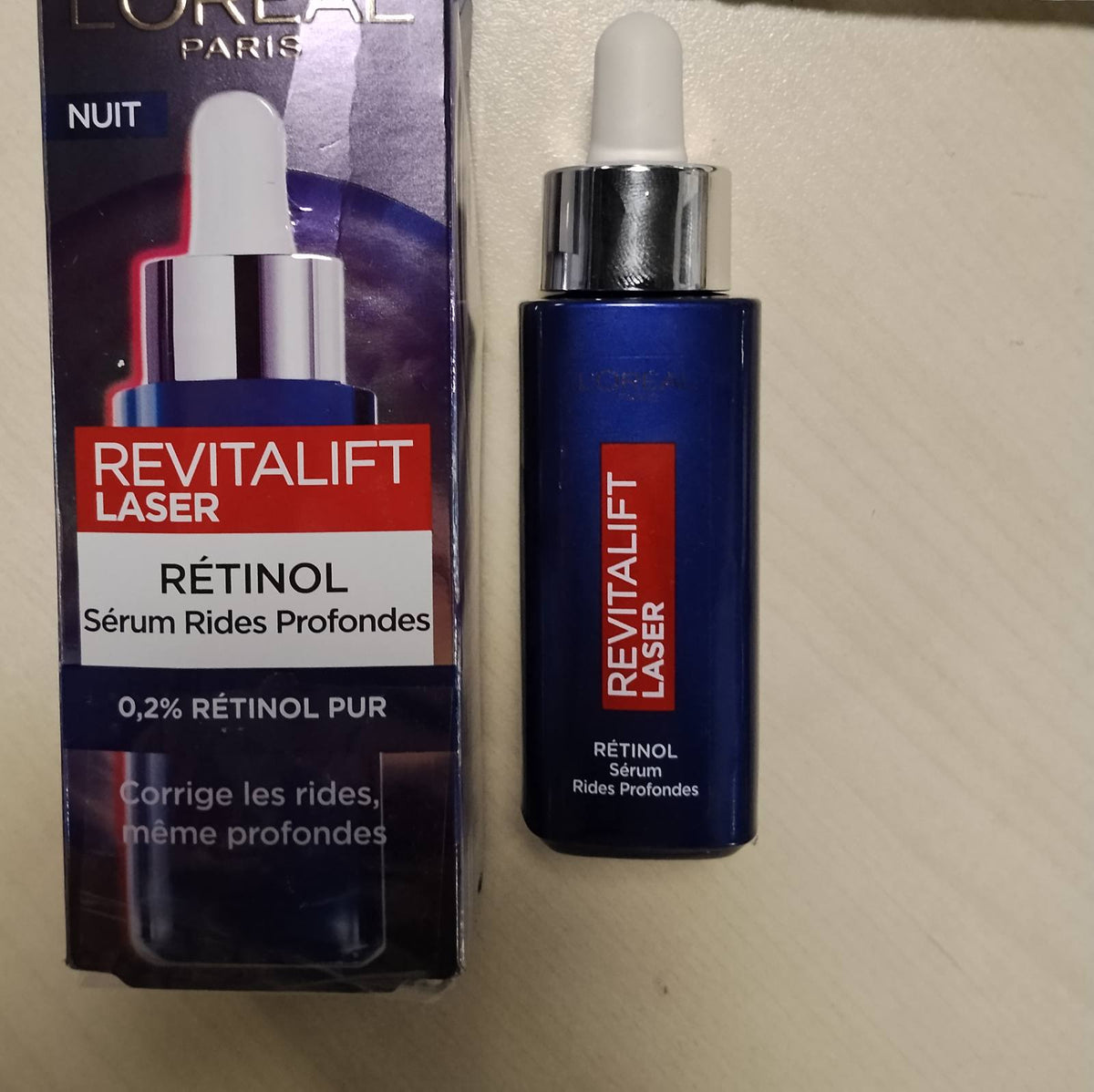 317844 - L'ORÉAL PARIS Serum nate kundër rrudhave me retinol, Trajtim fytyre për rrudha të thella, 30 ml