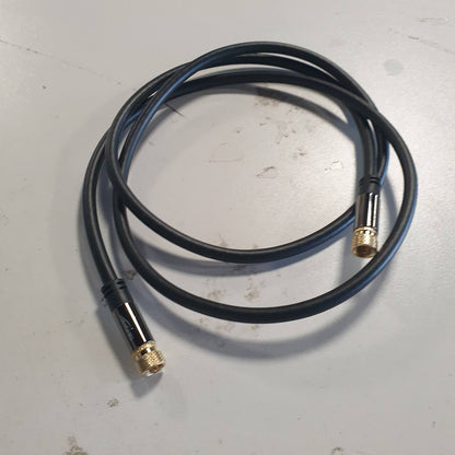 274053 - KabelDirekt Kabllo Antenash Satelitore & TV, Koaksiale – 1.5m – Kabllo 4K Sat me Lidhëse Metalike F – I disponueshëm në 0.5-30m (për radio/TV, DVB-T, DVB-C, DVB-S/DVB-S2, internet, e zezë)