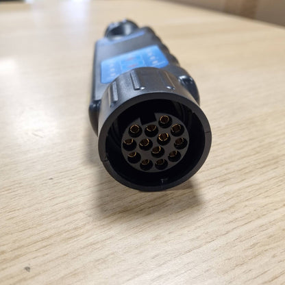 289094 - ZEVMI Trailer Tester 13-Pin, Testues rimorkiosh 12V plastikë dhe bakër për testimin e ndriçimit