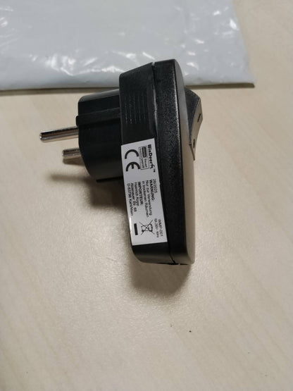 322660 - KOPP - Prizë Schuko me çelës, 1 copë, e zezë, 170405009