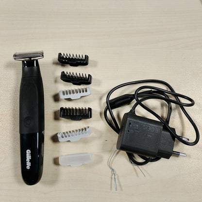 296716 - GILLETTE Brisk elektrik Fusion One Hybrid për meshkuj, i zi