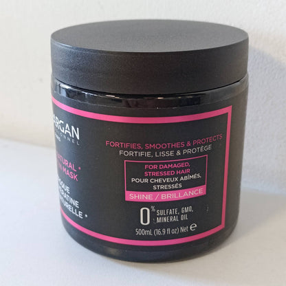289902 - KERARGAN Maskë flokësh me keratinë ultra riparuese për flokë të dëmtuar dhe të stresuar - Forcon, zbut dhe mbron - Pa sulfate, pa OMGJ, pa vajra minerale - 500 ml