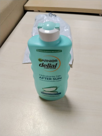 303630 - GARNIER DELIAL Krem hidratues qetësues pas diellit me aloe vera natyrale, madhësi familjare 400 ml