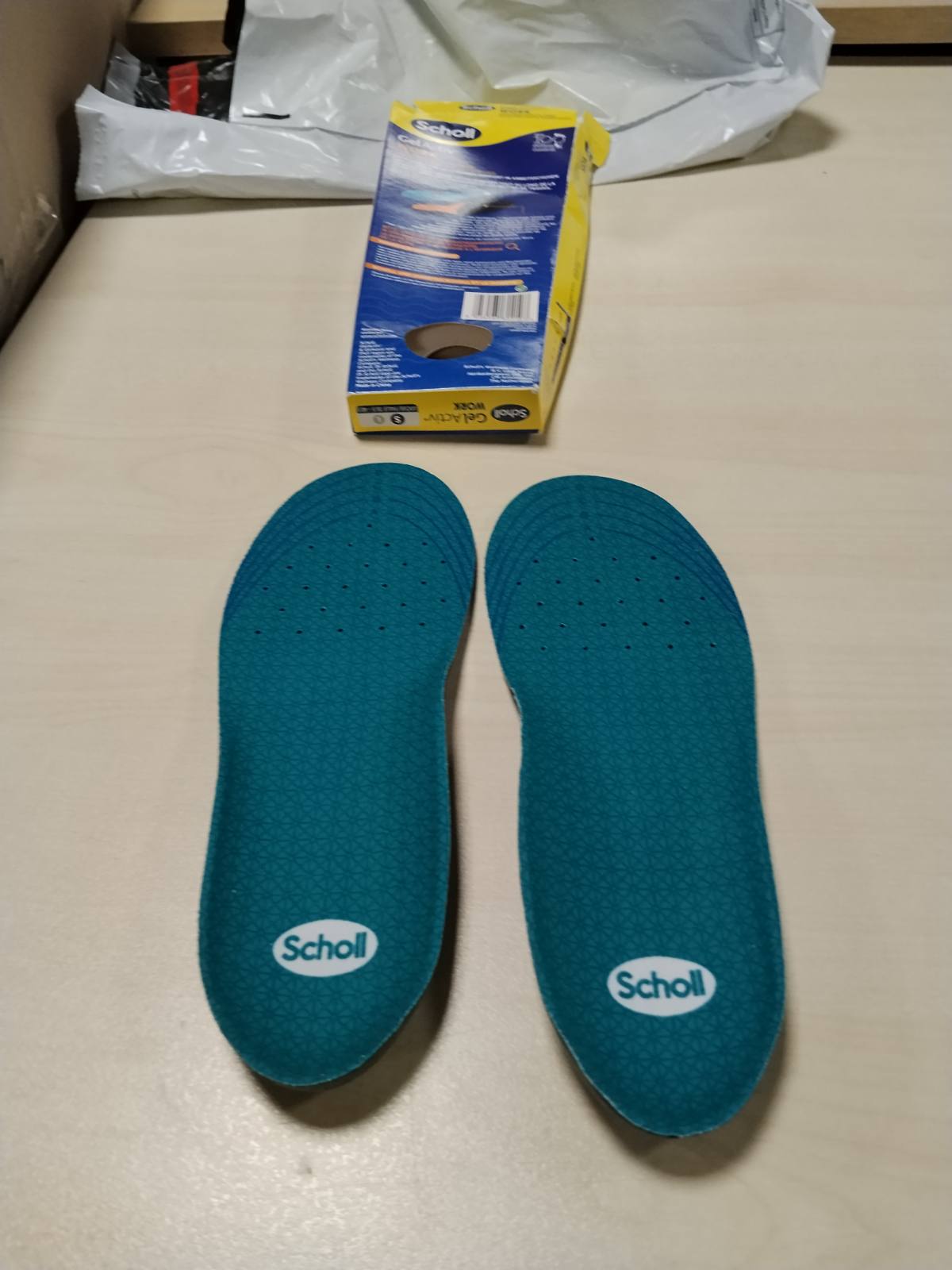 308252 - Scholl Sholla pune GelActiv për këpucë pune, madhësitë 35.5-40.5, 1 palë sholla xheli