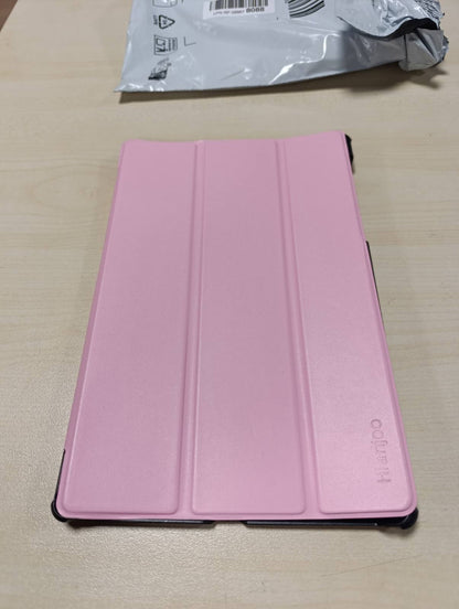 309232 - Hianjoo Mbrojtëse e përputhshme me Lenovo Tab M10 FHD Plus 10.3, Mbrojtëse prej lëkure ultra e hollë, Rozë