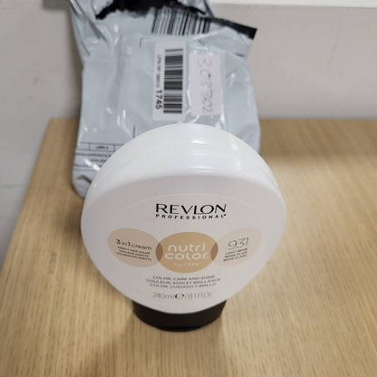 303362 - REVOLON FILTRA PROFESIONALE NGJYROSËSE 931 Bezhë e Çelët, 240 ml, Maskë ngjyrosëse me INSTA-PIC-TECHNOLOGY, vegane
